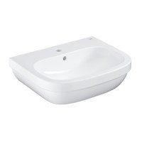 Lavoar Grohe Euro Ceramic 60, montare perete, preaplin, Alb - 39335000 - 1