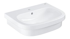 Lavoar Grohe Euro Ceramic, montare pe blat, preaplin, 600 x 480, alb - 39337000