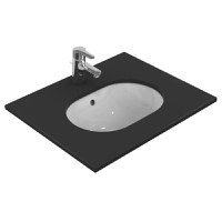 Lavoar Ideal Standard Connect Oval 48x35 cm, montare sub blat, alb - E504601 - 1