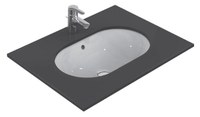 Lavoar Ideal Standard Connect Oval 62x41cm, montare sub blat, alb - E505001 - 1