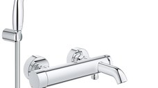 Pachet baterie cada Grohe Essence,set dus porter,furtun 1.75,crom(33624001,27944000 )