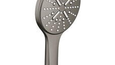 Para de dus Grohe Rainshower SmartActive, 3 jeturi, anti-calcar, mat, hard graphite - 26574AL0