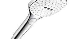 Para de dus Hansgrohe Raindance Select E 120, 3 jeturi, alb crom - 26520400