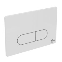 Placa de actionare WC Ideal Standard Oleas M1, 234 x 154 mm, alb - R0115AC - 1