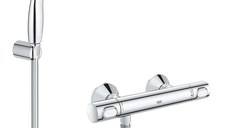 Set baterie cabina dus Grohe Grohtherm 500, set dus inclus, lungime furtun 1.25m, gama profesionala-(34793000,27799001)