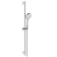 Set de dus cu bara Ideal Standard IdealRain Evo Round, 900 mm, 3 functii, furtun 1.75 m, crom - B2237AA - 1