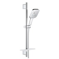 Set de dus Grohe Rainshower SmartActive 130 Cube, 3 jeturi, crom - 26583000 - 1