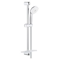 Set de dus Grohe Tempesta 100, 3 jeturi, etajera, 600 mm, crom - 27927001 - 1