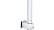 Set dus Grohe Euphoria Cube Stick, include cot iesire,furtun 1.25m, crom-26405000