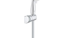 Set dus Grohe Tempesta Rustic 100, porter, 4 tipuri de jet, crom,furtun 1.75 m-27805001