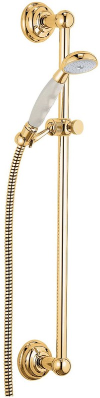 Set dus simplu Kludi Adlon, bara 600 mm, Gold - 2710345 - 1