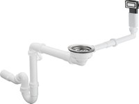 Sifon Hansgrohe D14-10 pentru chiuveta cu o cuva - 43921800 - 1