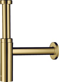 Sifon lavoar Design Plus Hansgrohe Flowstar S, polished gold optic - 52105990 - 1