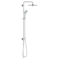 Sistem de dus Grohe Euphoria 260, 9.5 l/min, 3 functii, diverter, suport ajustabil si furtun inclus,Crom-27421002 - 1