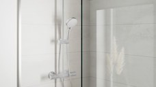 Sistem de dus Hansgrohe Vernis Blend 200 termostatic, 1 jet, crom - 26276000