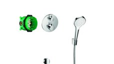 Sistem dus incastrat termostatic Hansgrohe Design Croma Select S/Ecostat S - 27295000