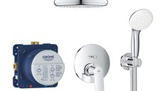 Sistem dus montaj incastrat Grohe Eurosmart Cosmo Perfect Shower,corp incastrat inclus-25219001