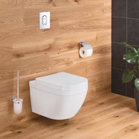 Vas wc Grohe Euro Ceramic Rimless Triple Vortex, montare suspendata,fara capac-39328000 - 1