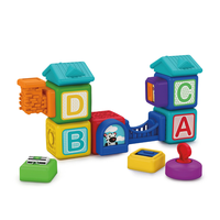 Baby Einstein - Blocuri magnetice de activitati, "Bridge & Learn" din 15 piese - 1