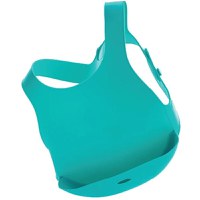 Baveta Flexi Bib Minikoioi 100% Premium Silicone Aqua Green - 1