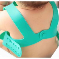 Baveta Flexi Bib Minikoioi 100% Premium Silicone Aqua Green - 3