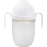 Biberon Anticolici Mombella Breast-Like cu Tetina 360° XL Flux Consistent, 100% Silicon, 300 ml Ivory - 1