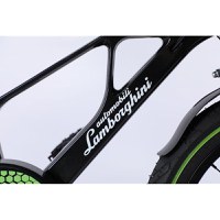 Bicicleta Cadru Magneziu Mesuca Lamborghini 14 inch Neagra - 4