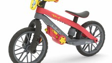 Bicicleta de echilibru, Chillafish, BMXie Moto, Cu suruburi si surubelnita pentru copii, Cu sunete reale Vroom Vroom, Cu sa reglabila, Greutatate 3.8 Kg, 12 inch, Pentru 2 - 5 ani, Red