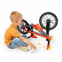 Bicicleta de echilibru, Chillafish, BMXie Moto, Cu suruburi si surubelnita pentru copii, Cu sunete reale Vroom Vroom, Cu sa reglabila, Greutatate 3.8 Kg, 12 inch, Pentru 2 - 5 ani, Red - 2