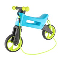 Bicicleta fara pedale Funny Wheels Rider SuperSport YETTI 3 in 1 Blue/Lime - 4