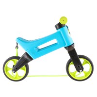 Bicicleta fara pedale Funny Wheels Rider SuperSport YETTI 3 in 1 Blue/Lime - 3