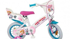 Bicicleta Toimsa cu Roti Ajutatoare Paw Patrol pentru Fetite, 12 Inch