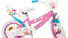 Bicicleta Toimsa pentru Fetite Peppa Pig, 14 Inch