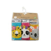 Boxeri Zoocchini din Bumbac Organic Pentru Fete Flower Power 5-6 Ani - 2