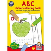 Carte de Colorat Orchard Toys cu Activitati in Limba Engleza si Abtibilduri ABC - 1