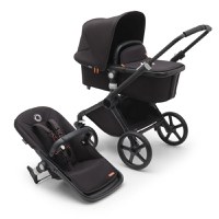 Carucior Bugaboo Fox Cub Black Midnight Black 2 in 1 - 1