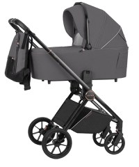 Carucior compact premium Carrello ULTRA 3 in 1 I-Size 40-87 cm Sonic Grey - 2