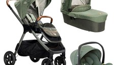 Carucior Multifunctional 3 in 1 Joie Finiti Signature Pine ,Landou Ramble Pine, Scoica i-Snug Laurel