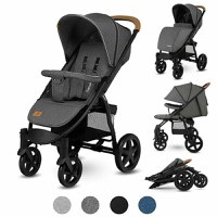 Carucior Sport Lionelo Annet Plus 0 - 22 Kg Gri Caramel - 1