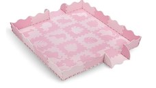 Covoras de Joaca Puzzle 150x150 cm Momi Zawi Pink