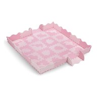 Covoras de Joaca Puzzle 150x150 cm Momi Zawi Pink - 1