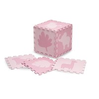 Covoras de Joaca Puzzle 150x150 cm Momi Zawi Pink - 2