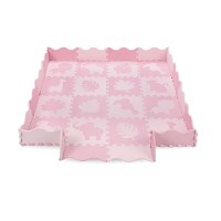 Covoras de Joaca Puzzle 150x150 cm Momi Zawi Pink - 4