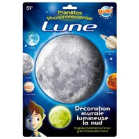 Decoratiuni de Perete Fosforescente Buki France - Luna - 2