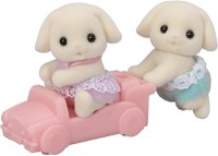 Figurine Sylvanian Families-Gemenii Iepurasi Flora - 1