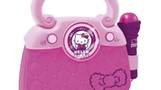 Geanta Reig Musicales cu Microfon si Amplificator Hello Kitty