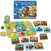 Joc de Societate Orchard Toys Camioane Noroioase MUCKY TRUCKS - 2