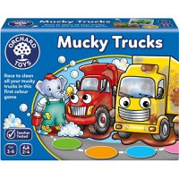 Joc de Societate Orchard Toys Camioane Noroioase MUCKY TRUCKS - 1