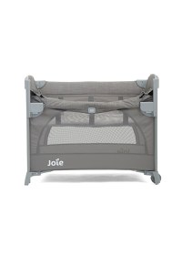 Joie - Patut pliant pentru cosleeping Kubbie Foggy Gray - 3