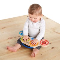 Jucarie Muzicala Baby Einstein de Lemn Hape Magic Touch Drum - 7